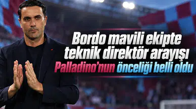 Bordo mavili ekipte teknik direktör arayışı Palladino'nun önceliği belli oldu