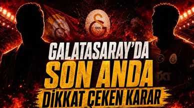 GALATASARAY’DA SON ANDA DİKKAT ÇEKEN KARAR