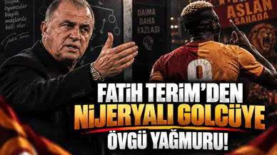 Fatih Terim'den Nijeryalı Golcüye Övgü Yağmuru!