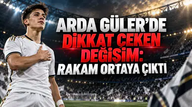 ARDA GÜLER’DE DİKKAT ÇEKEN DEĞİŞİM: RAKAM ORTAYA ÇIKTI