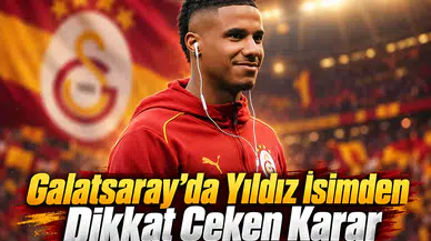 Galatasaray'da Yıldız Oyuncudan Dikkat Çeken Karar!