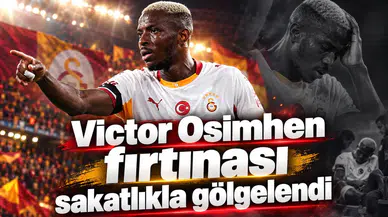 Victor Osimhen fırtınası sakatlıkla gölgelendi