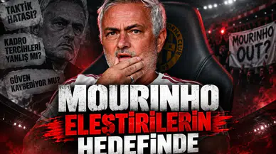 Mourinho eleştirilerin hedefinde