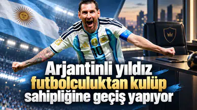Arjantinli yıldız futbolculuktan kulüp sahipliğine geçiş yapıyor