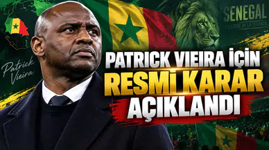 PATRICK VIEIRA İÇİN RESMİ KARAR AÇIKLANDI