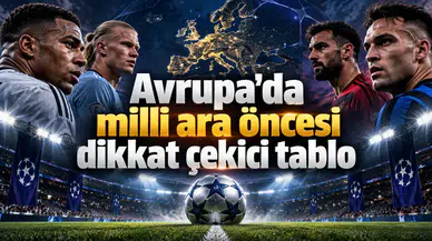 Avrupa'da milli ara öncesi dikkat çekici tablo!