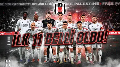 Beşiktaş-Keçiörengücü Maçı İlk 11’ler Belli Oldu!