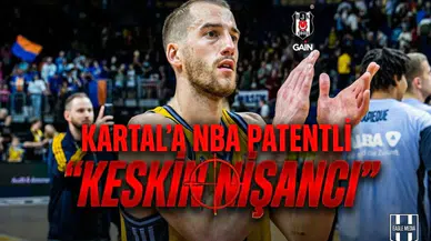Kartal'a NBA patentli "keskin nişancı"