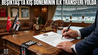 Beşiktaş'ta kış döneminin ilk transferi