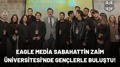 Eagle Media Sabahattin Zaim Üniversitesi'nde gençlerle buluştu!