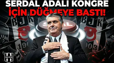 Serdal Adalı kongre için düğmeye bastı!