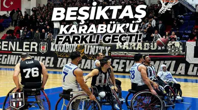 Beşiktaş Tekerlekli Sandalye Basketbol Karabük’ü farklı geçti!