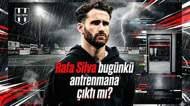 Rafa Silva bugünkü antrenmana çıktı mı?