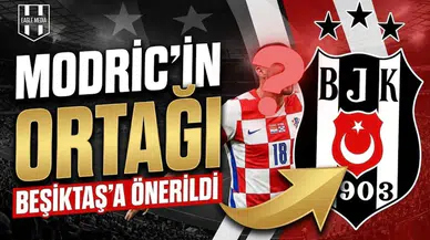 "Modric'in ortağı" Beşiktaş'a önerildi