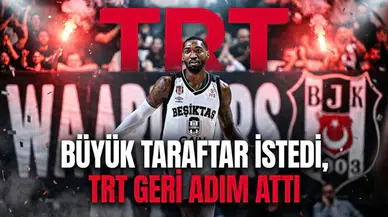 Büyük taraftar istedi, TRT geri adım attı
