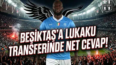 Beşiktaş'a Lukaku transferinde net cevap!