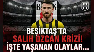 Beşiktaş'ta Salih Özcan krizi! İşte yaşanan olaylar...