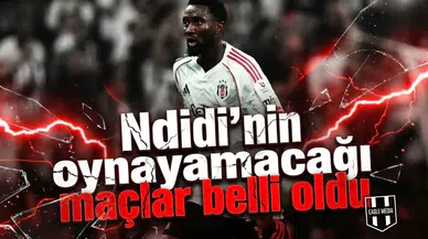 Ndidi’nin oynayamacağı maçlar belli oldu