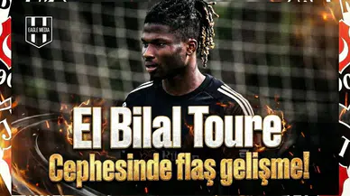 El Bilal Toure Cephesinde sevindiren gelişme!