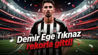 Demir Ege Tıknaz rekorla gitti!