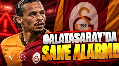 Galatasaray'da Sane alarmı