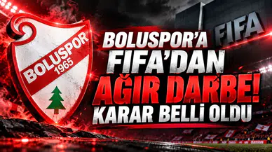 BOLUSPOR’A FIFA’DAN AĞIR DARBE! KARAR BELLİ OLDU