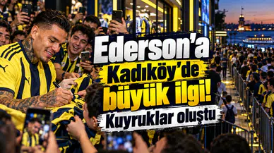 Ederson’a Kadıköy’de büyük ilgi! Kuyruklar oluştu