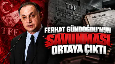 Ferhat Gündoğdu'nun savunması ortaya çıktı