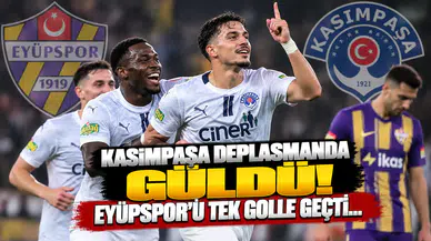 Kasımpaşa Deplasmanda Güldü! Eyüpspor'u Tek Golle Geçti...