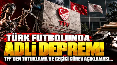 Türk Futbolunda Adli Deprem! TFF'den Tutuklama Ve Geçici Görev Açıklaması...
