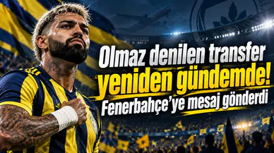 Olmaz denilen transfer yeniden gündemde! Fenerbahçe’ye mesaj gönderdi