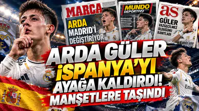 Arda Güler İspanya'yı ayağa kaldırdı! Manşetlere taşındı