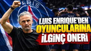 Luis Enrique'den Oyuncularına İlginç Öneri