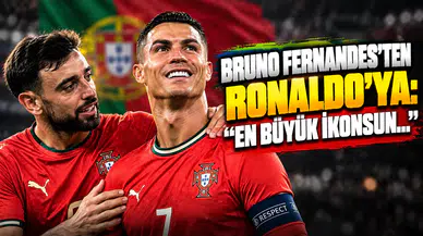 Bruno Fernandes'ten Ronaldo'ya: "En Büyük İkonsun..."