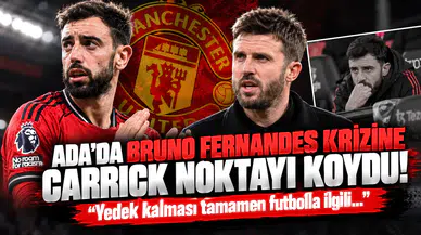 Ada’da Bruno Fernandes Krizine Carrick Noktayı Koydu! "Yedek Kalması Tamamen Futbolla İlgili..."