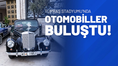 Tüpraş Stadyumu’nda Otomobiller Buluştu!