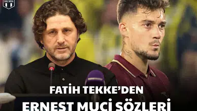 Fatih Tekke'den Muci sözleri: "biz ona güvenli alan yarattık"