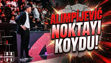 Alimpijevic noktayı koydu: Asla pes etmiyoruz!
