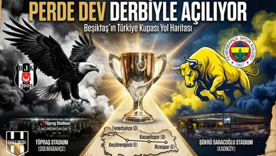 Beşiktaş'ın Türkiye Kupası fikstürü belli oldu!