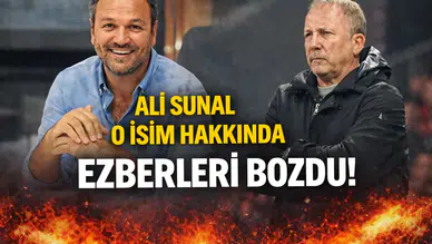 Ali Sunal: "Haddini aşan bir arkadaş var.”