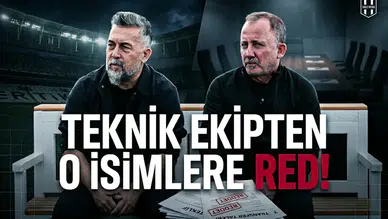Teknik ekipten yıldız isimlere red!