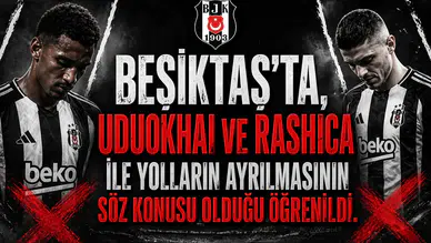 Beşiktaş'ta 2 ismin bileti kesildi