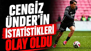 Cengiz Ünder'in istatistikleri olay oldu