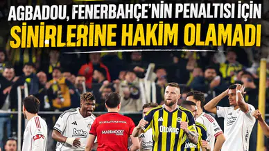Agbadou, Fenerbahçe'nin penaltısı için sinirlerine hakim olamadı