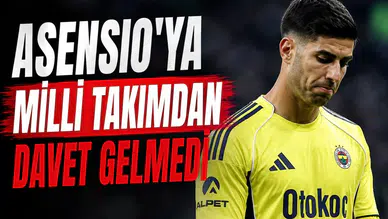 Asensio'ya milli takımdan davet gelmedi