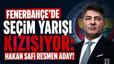 Fenerbahçe'de seçim yarışı kızışıyor: Hakan Safi resmen aday!