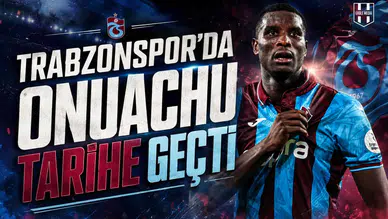 Trabzonspor’da Onuachu tarihe geçti