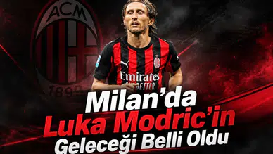 Milan'da Luka Modric'in Geleceği Belli Oldu