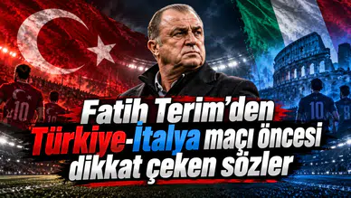 Fatih Terim’den Türkiye-İtalya maçı öncesi dikkat çeken sözler