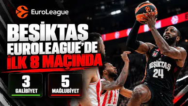Beşiktaş'tan Endişelendiren Euroleague Performansı!